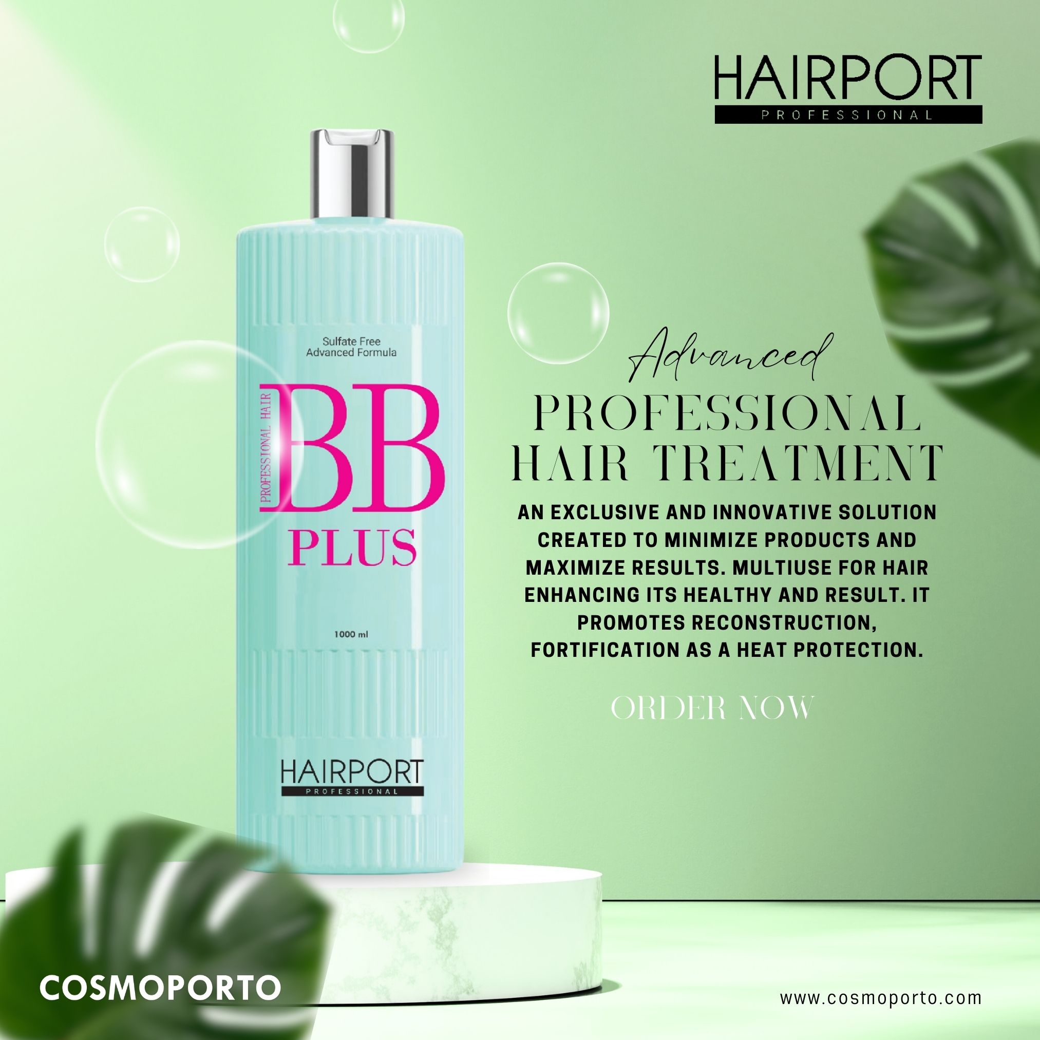  bb creme , hairport bb creme, hair bb hair treatment